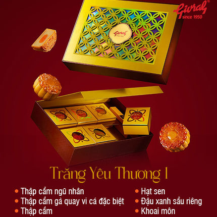 Givral Mooncake Vietnam Combo Trang Yeu Thuong #1