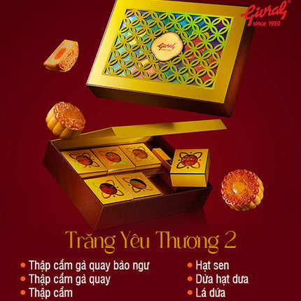 Givral Mooncake Vietnam Combo Trang Yeu Thuong #2