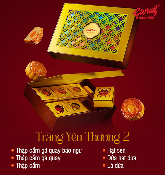 Givral Mooncake Vietnam Combo Trang Yeu Thuong #2