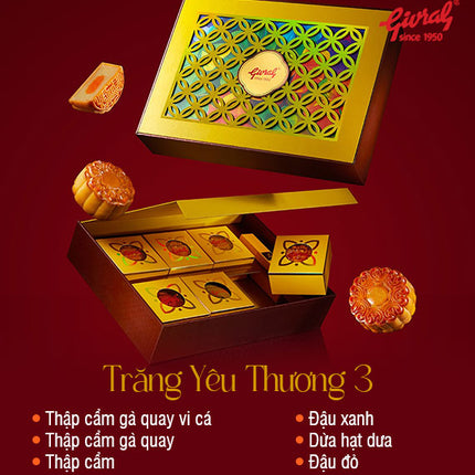 Givral Mooncake Vietnam Combo Trang Yeu Thuong #3