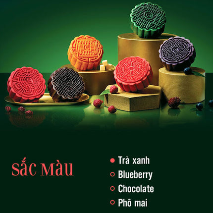 Givral Mooncake Vietnam Combo Sac Mau