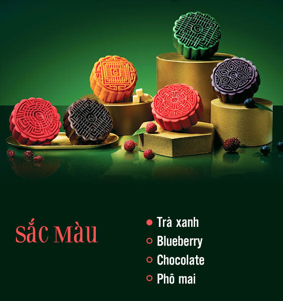 Givral Mooncake Vietnam Combo Sac Mau