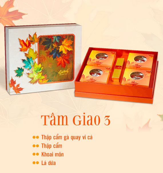 Givral Mooncake Vietnam Combo Tam Giao #3