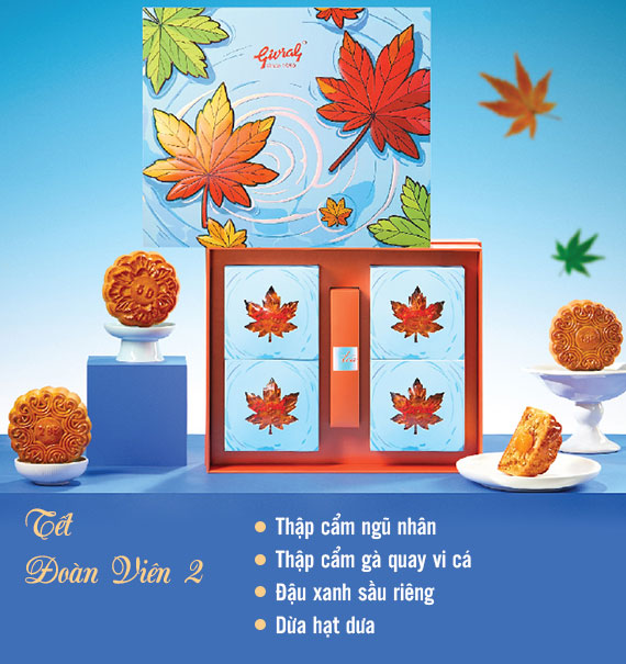 Givral Mooncake Vietnam Combo Tet Doan Vien #2