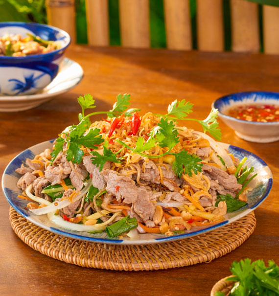 Goi Bo Bop Thau Food Vietnam