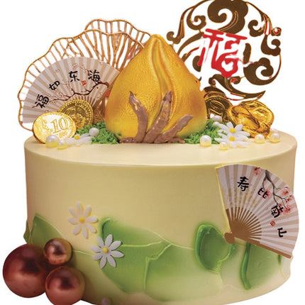 Golden Longevity Cake Vietnam