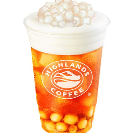 Golden Lotus Tea Coconut Pearls Highlands Coffee Vietnam