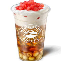Golden Lotus Tea (Water Chestnut Topping)