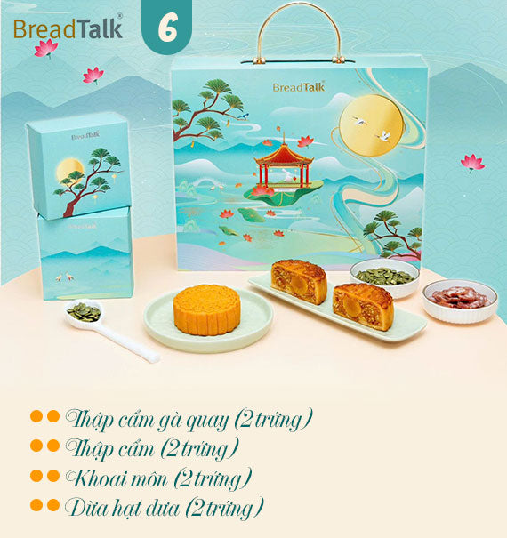 Golden Moon Breadtalk Mooncake Vietnam