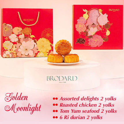 Golden Moonlight Brodard Mooncake Vietnam