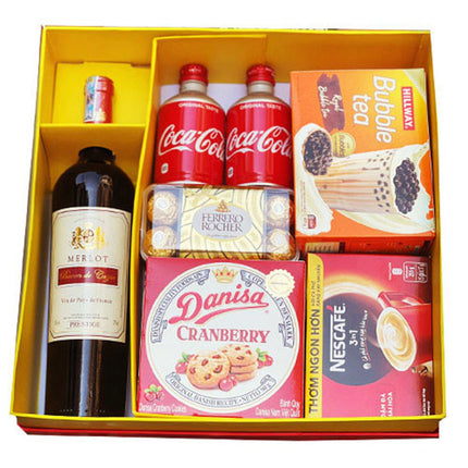 Golden Wishes Hamper Xmas Box Vietnam
