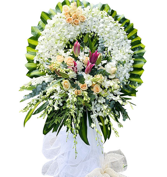 Graceful Funeral Wreath Vietnam