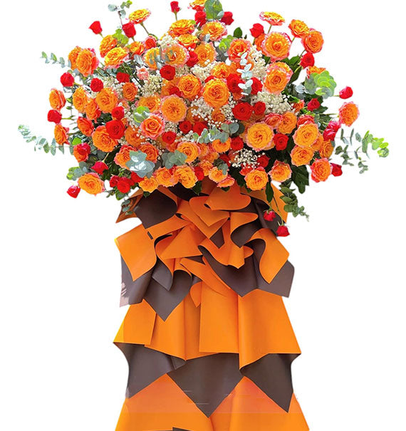 Grand Opening Flower Stand Vietnam