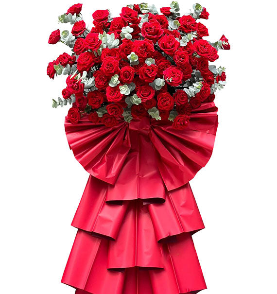 Grand Opening Rose Stand Vietnam