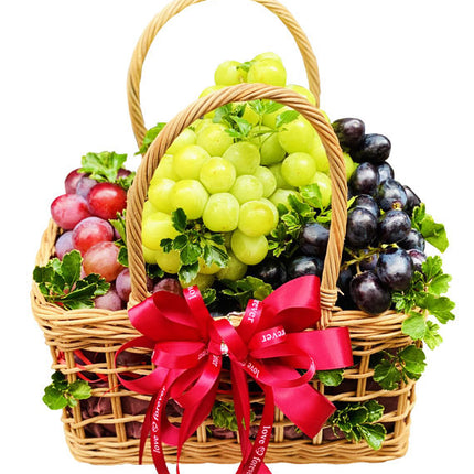 Grape Basket Xmas Gift Vietnam
