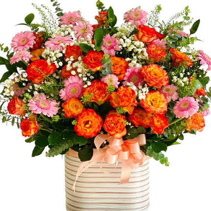 Grateful Bloom Basket For Teacher’s Day Vietnam