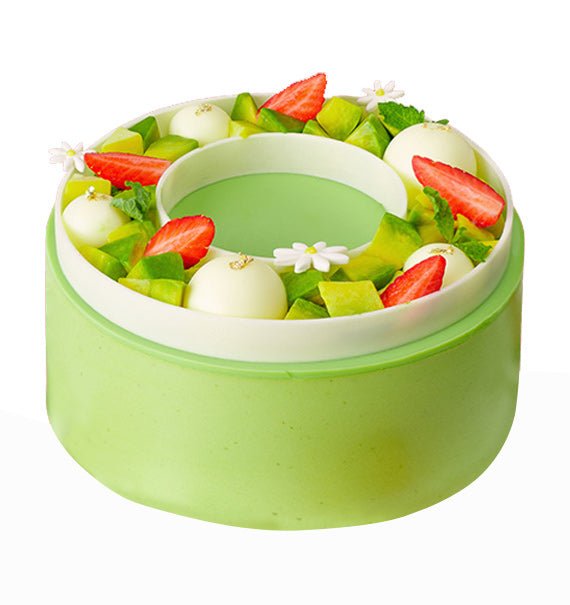 Green Bliss Avocado Mousse Cake Vietnam