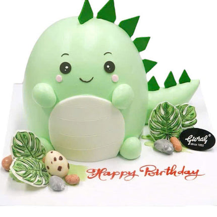 Green Dinosaur Cake Vietnam
