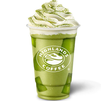 Green Tea Freeze Highlands Coffee Vietnam