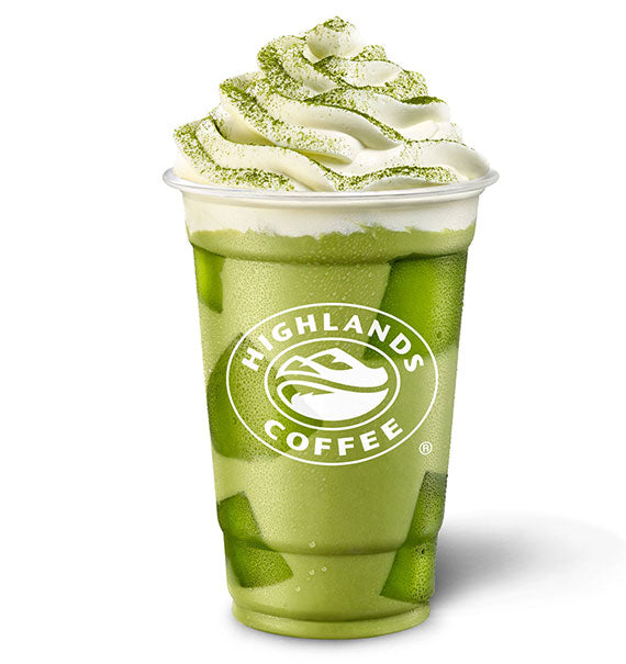 Green Tea Freeze Highlands Coffee Vietnam