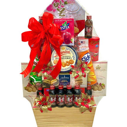 Healthy & Happy Tet Hamper Basket Vietnam