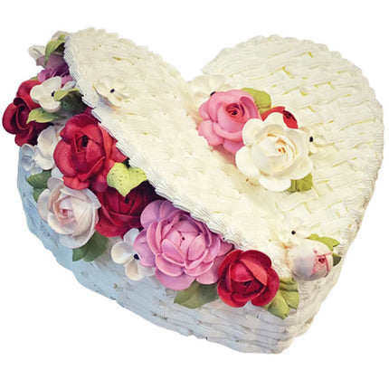 Heart Shape Cake For Mother’s Day Vietnam