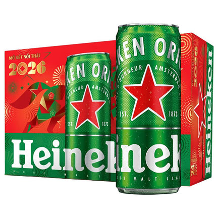 Heineken Sleek Beer Tet Drink Vietnam