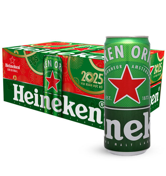 Heineken Sleek Beer Tet Drink Vietnam