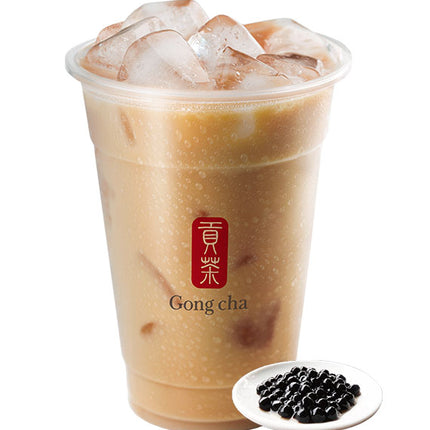 Hokkaido Milk Tea With Black Pearl