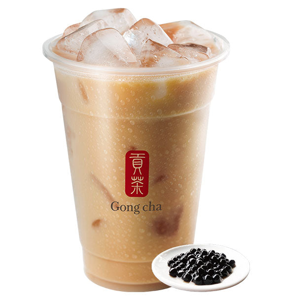 Hokkaido Milk Tea With Black Pearl
