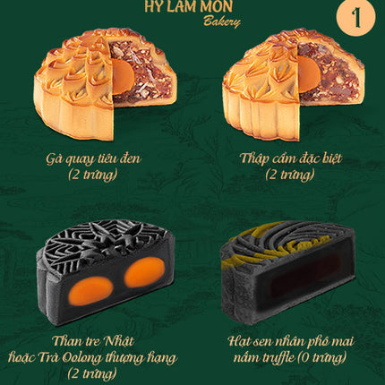 Hy Lam Mon Mooncake Vietnam Combo #1
