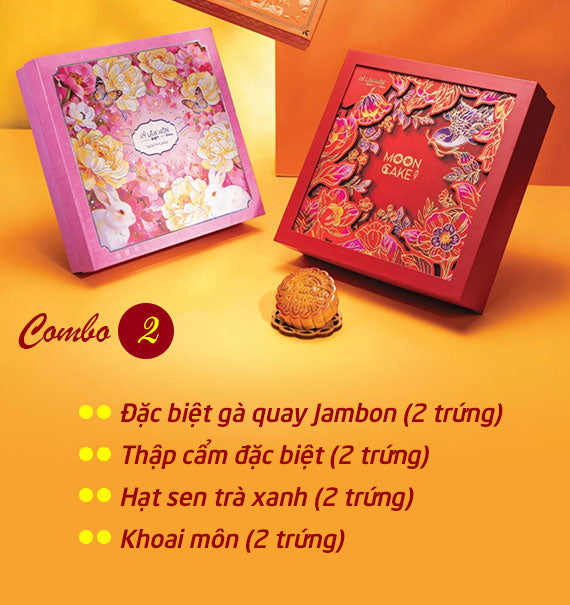 Hy Lam Mon Mooncake Vietnam Combo #2