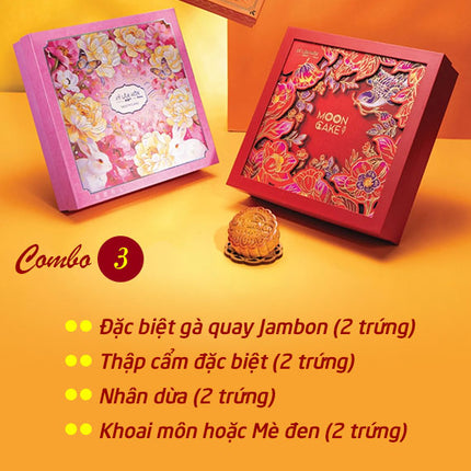 Hy Lam Mon Mooncake Vietnam Combo #3