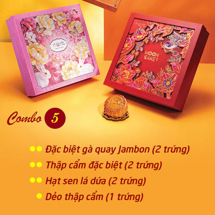 Hy Lam Mon Mooncake Vietnam Combo #5