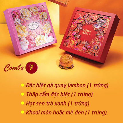 Hy Lam Mon Mooncake Vietnam Combo #7