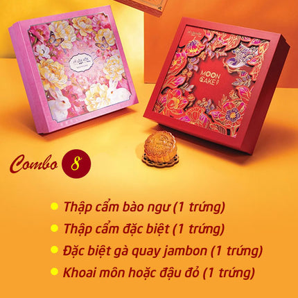Hy Lam Mon Mooncake Vietnam Combo #8