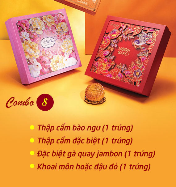 Hy Lam Mon Mooncake Vietnam Combo #8