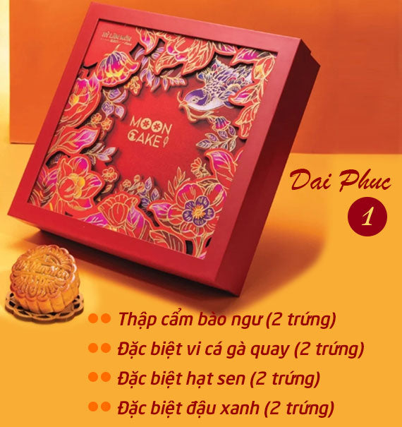 Hy Lam Mon Mooncake Vietnam Combo Dai Phuc #1
