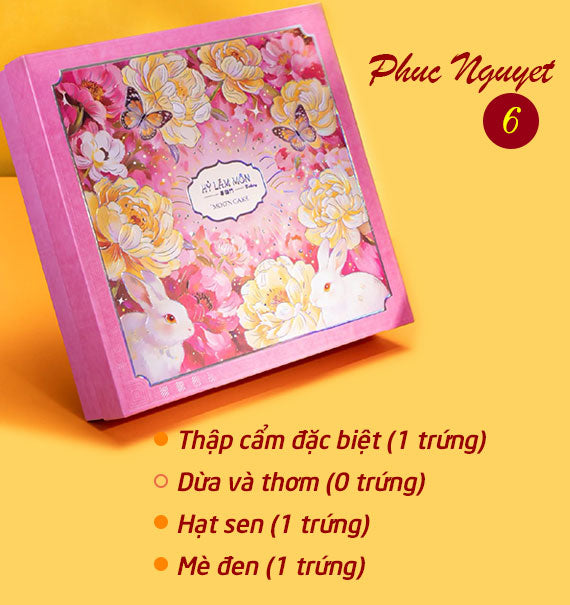 Hy Lam Mon Mooncake Vietnam Combo Phuc Nguyet #6