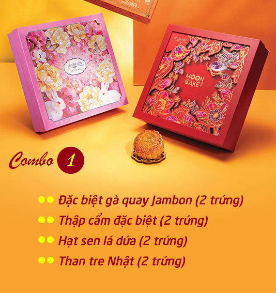 Hy Lam Mon Mooncake Vietnam Combo #1