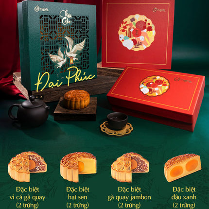 Hy Lam Mon Mooncake Vietnam Combo Đại Phúc