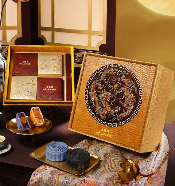 Hy Lam Mon Mooncake Vietnam Combo Đế Nguyệt