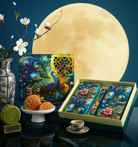 Hy Lam Mon Mooncake Vietnam Combo Lục Nguyệt Thiên Thu