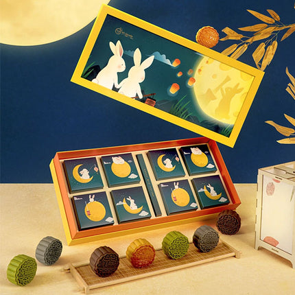 Hy Lam Mon Mooncake Vietnam Combo Nguyệt Quang Kỳ Vũ