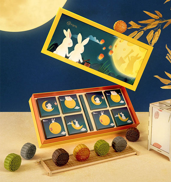 Hy Lam Mon Mooncake Vietnam Combo Nguyệt Quang Kỳ Vũ