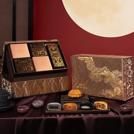 Hy Lam Mon Mooncake Vietnam Combo Thiên Long Hội Nguyệt