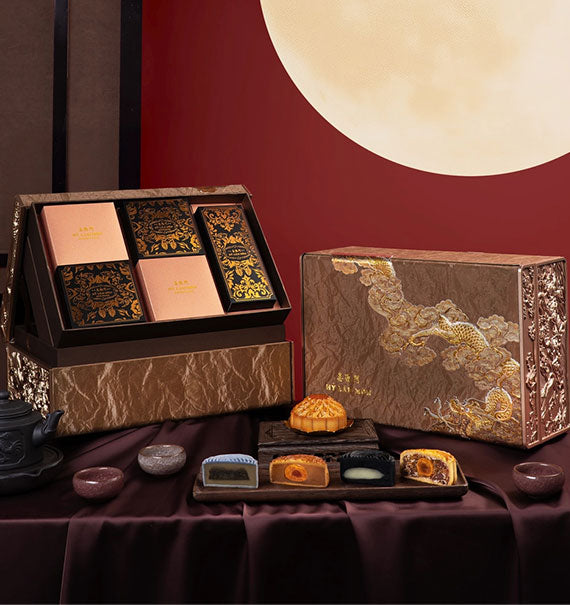 Hy Lam Mon Mooncake Vietnam Combo Thiên Long Hội Nguyệt