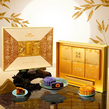 Hy Lam Mon Mooncake Vietnam Combo Thiên Tôn Long Phẩm