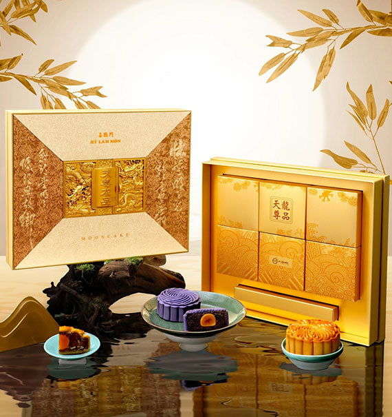 Hy Lam Mon Mooncake Vietnam Combo Thiên Tôn Long Phẩm