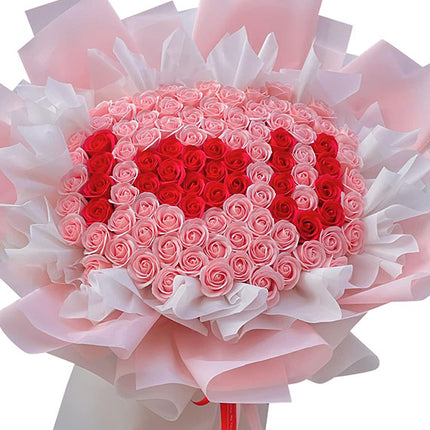 Infinity Love Roses Delivery Infinity Love Valentine's Waxed Rose – Viet Gifts